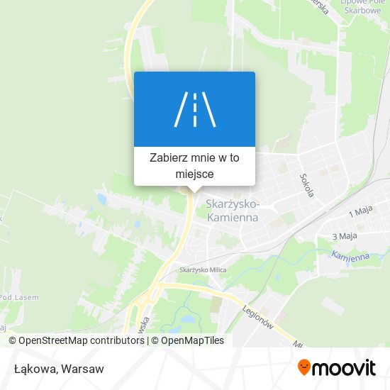 Mapa Łąkowa