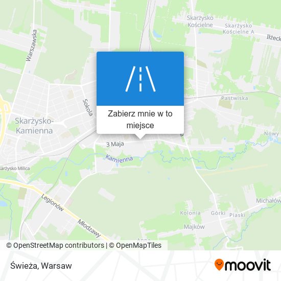 Mapa Świeża