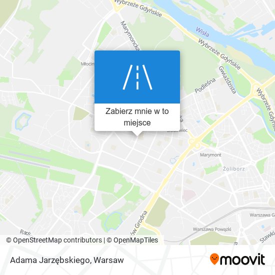 Mapa Adama Jarzębskiego