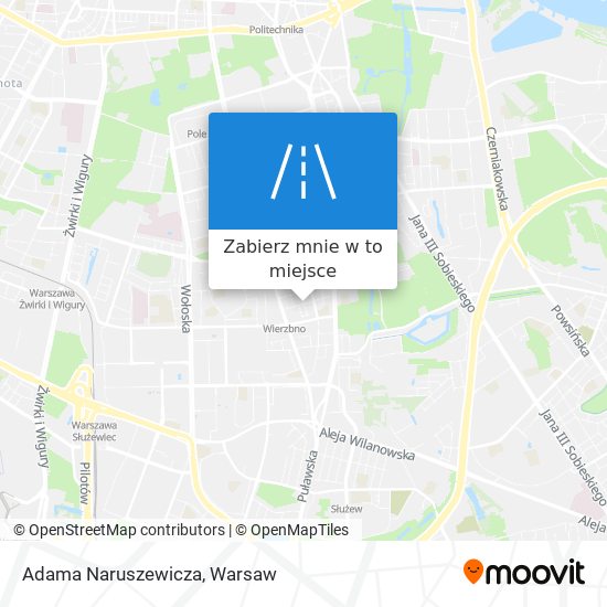 Mapa Adama Naruszewicza