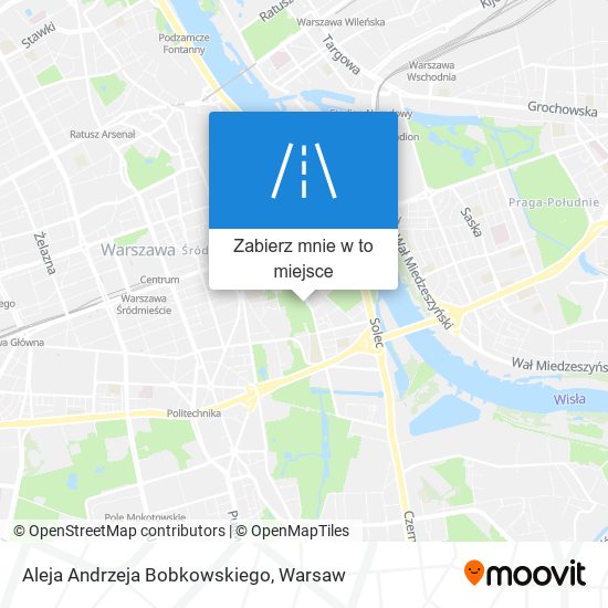 Mapa Aleja Andrzeja Bobkowskiego