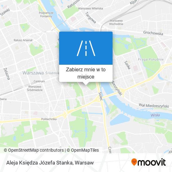 Mapa Aleja Księdza Józefa Stanka