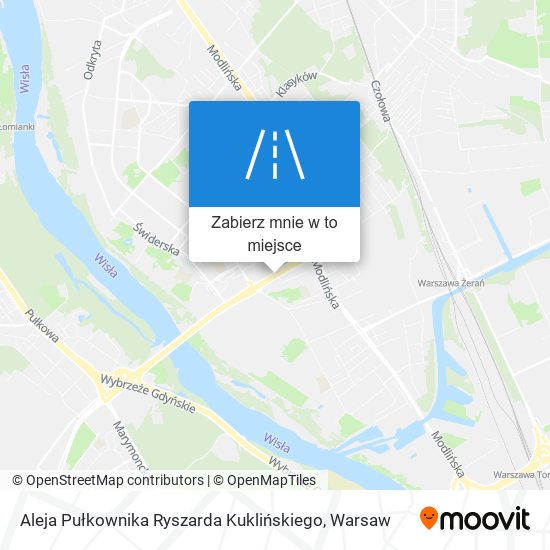 Mapa Aleja Pułkownika Ryszarda Kuklińskiego