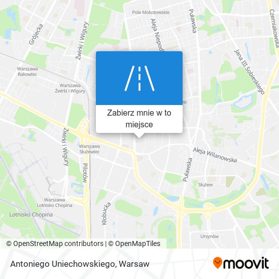 Mapa Antoniego Uniechowskiego