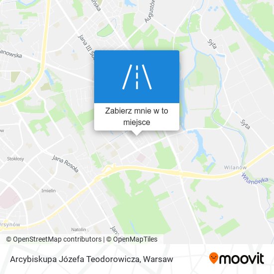 Mapa Arcybiskupa Józefa Teodorowicza