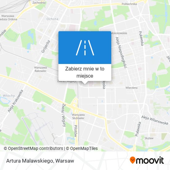 Mapa Artura Malawskiego