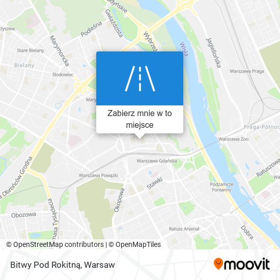 Mapa Bitwy Pod Rokitną