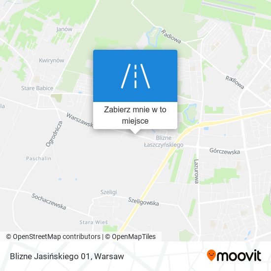 Mapa Blizne Jasińskiego 01