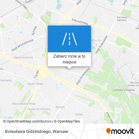 Mapa Bolesława Gidzińskiego