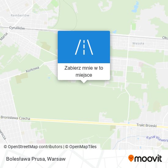 Mapa Bolesława Prusa