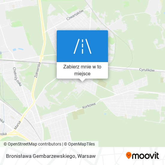 Mapa Bronisława Gembarzewskiego