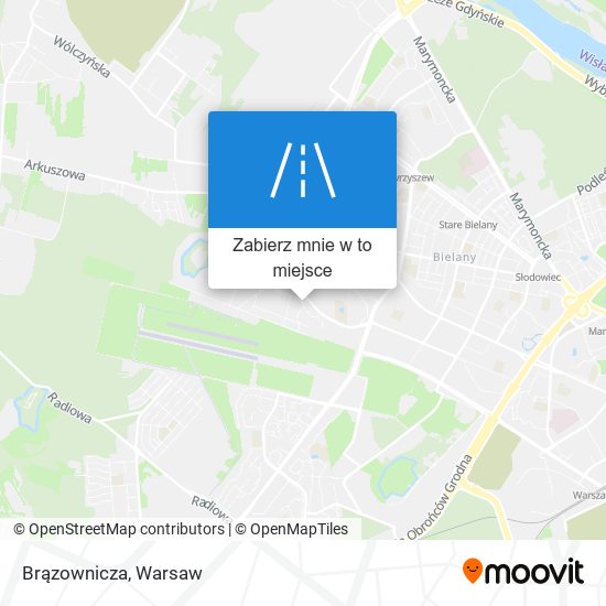 Mapa Brązownicza