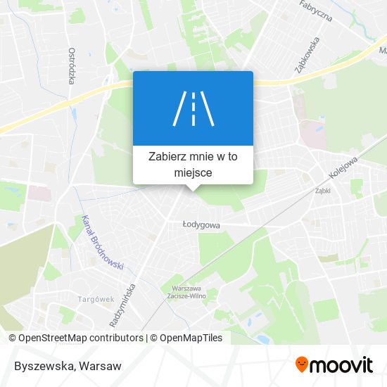 Mapa Byszewska