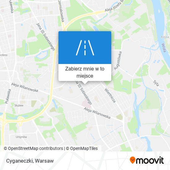 Mapa Cyganeczki