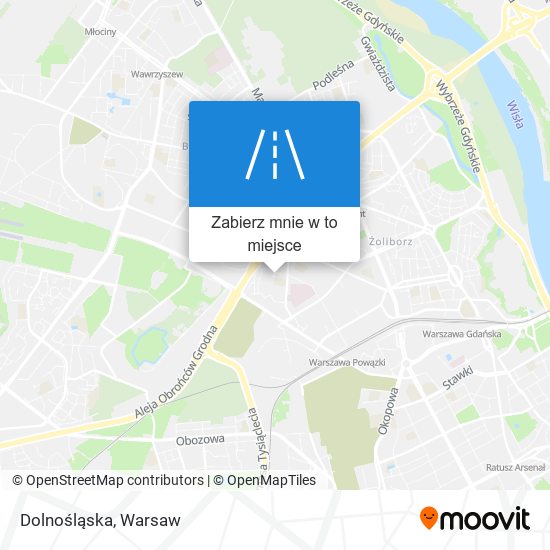 Mapa Dolnośląska