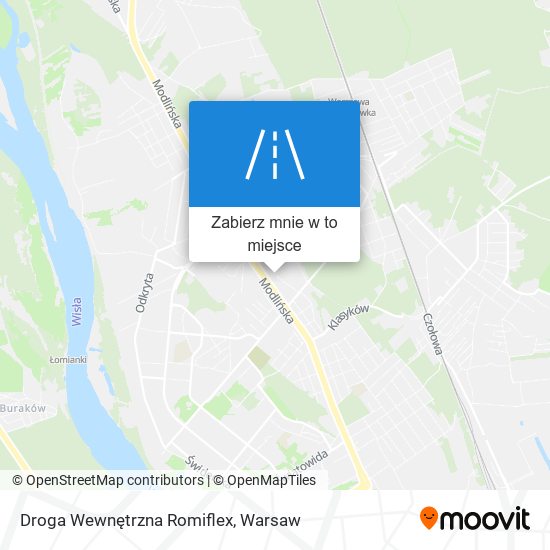 Mapa Droga Wewnętrzna Romiflex