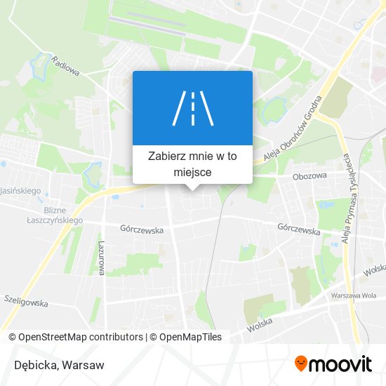 Mapa Dębicka