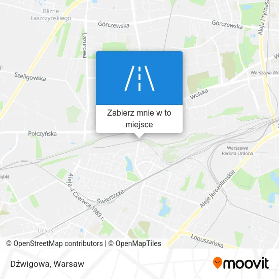 Mapa Dźwigowa