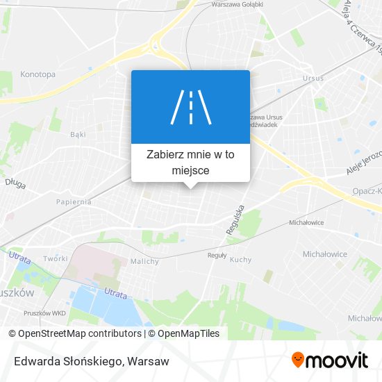 Mapa Edwarda Słońskiego