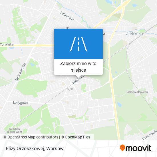 Mapa Elizy Orzeszkowej