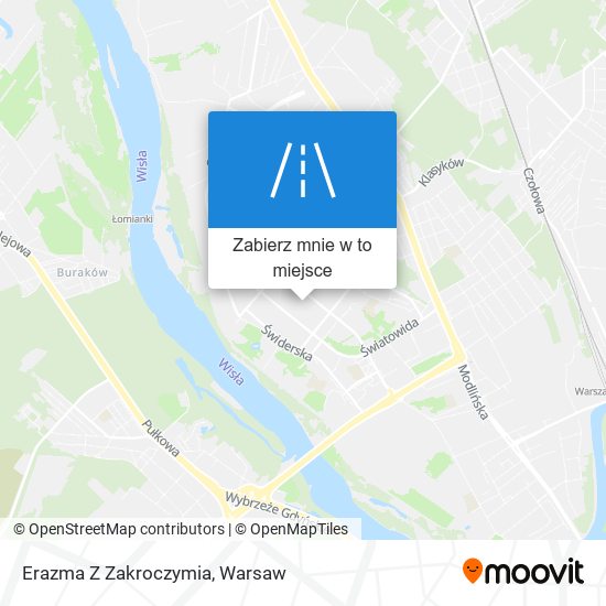 Mapa Erazma Z Zakroczymia