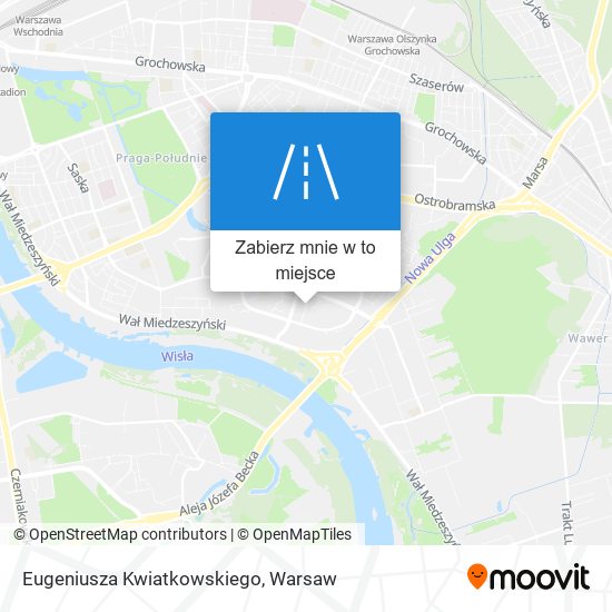 Mapa Eugeniusza Kwiatkowskiego