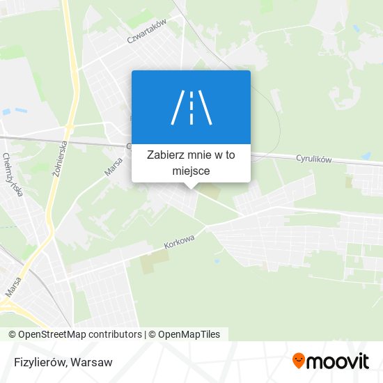 Mapa Fizylierów