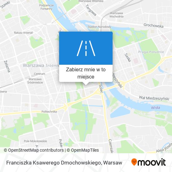 Mapa Franciszka Ksawerego Dmochowskiego