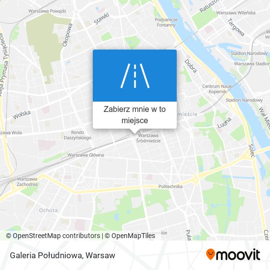 Mapa Galeria Południowa