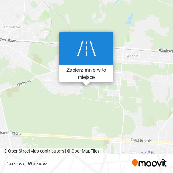 Mapa Gazowa