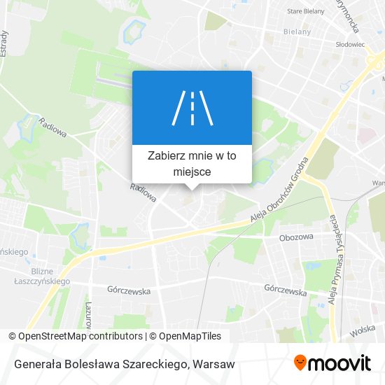 Mapa Generała Bolesława Szareckiego