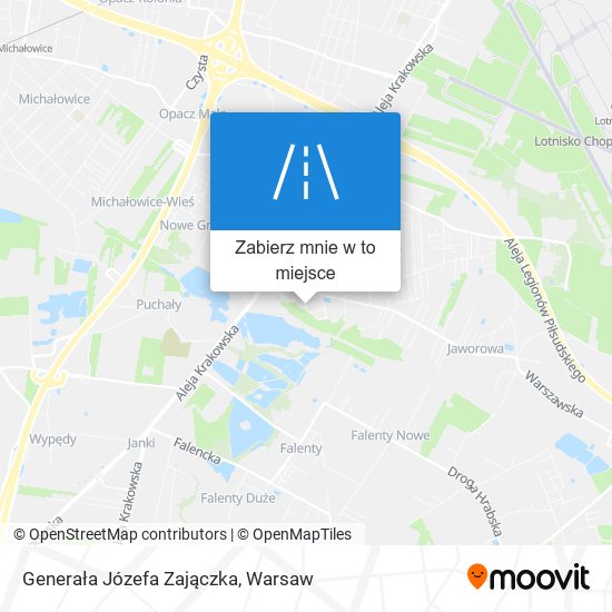 Mapa Generała Józefa Zajączka