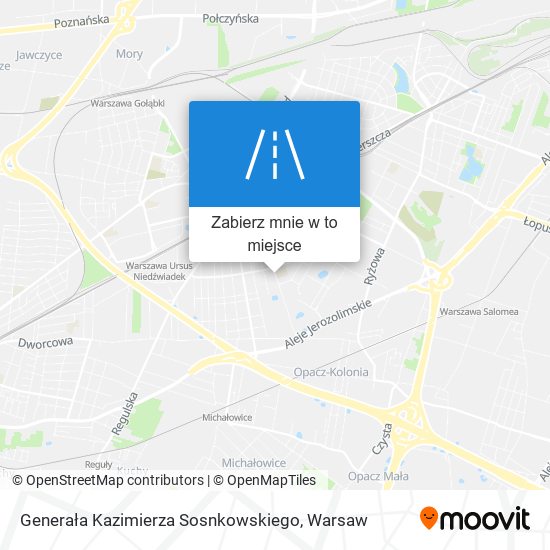 Mapa Generała Kazimierza Sosnkowskiego