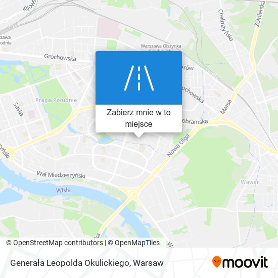 Mapa Generała Leopolda Okulickiego