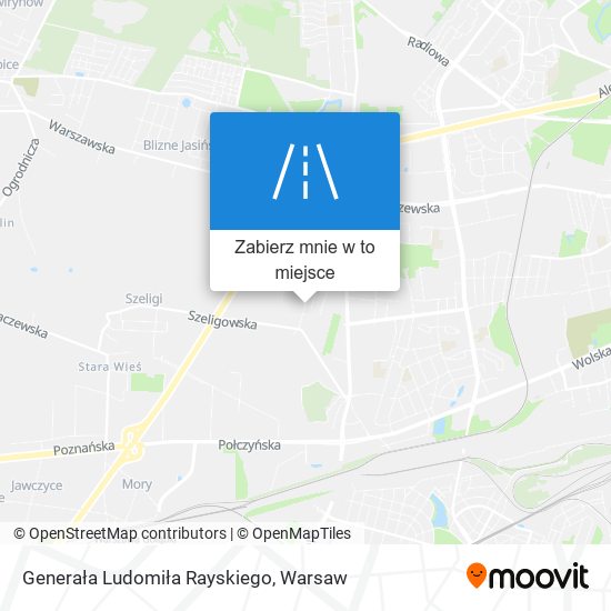 Mapa Generała Ludomiła Rayskiego