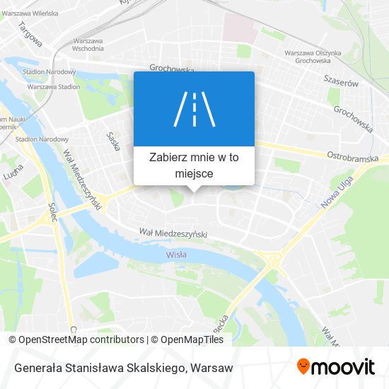 Mapa Generała Stanisława Skalskiego