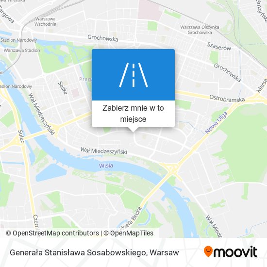 Mapa Generała Stanisława Sosabowskiego