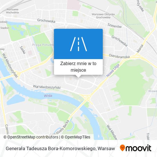 Mapa Generała Tadeusza Bora-Komorowskiego