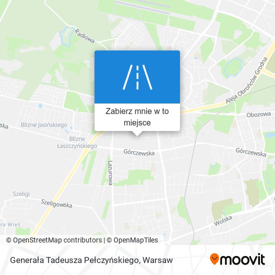 Mapa Generała Tadeusza Pełczyńskiego