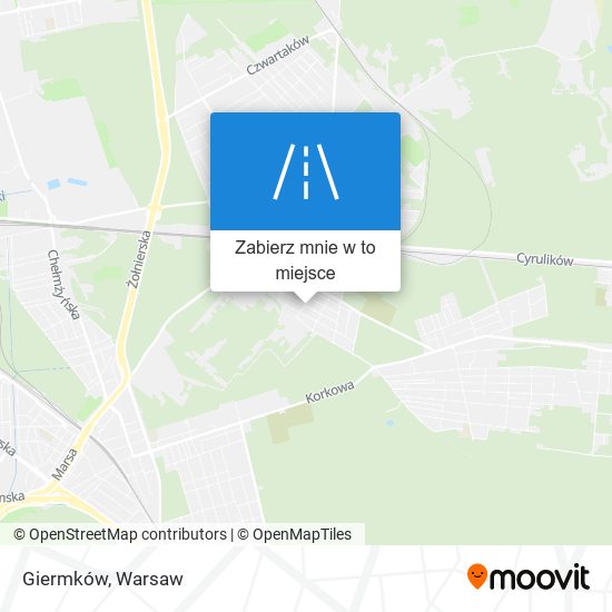 Mapa Giermków