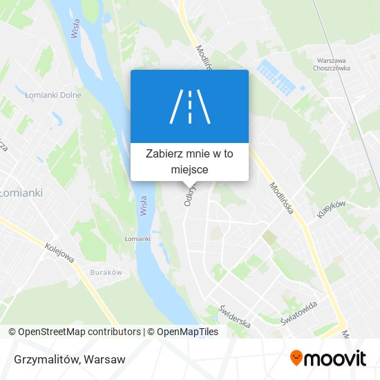 Mapa Grzymalitów