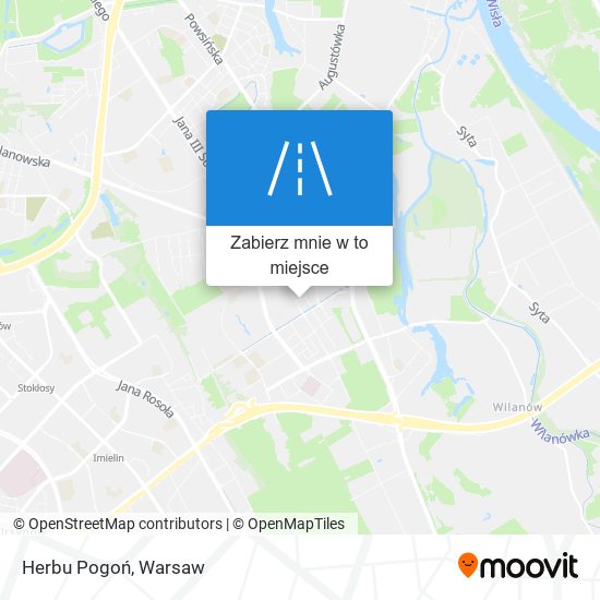 Mapa Herbu Pogoń