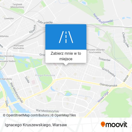 Mapa Ignacego Kruszewskiego