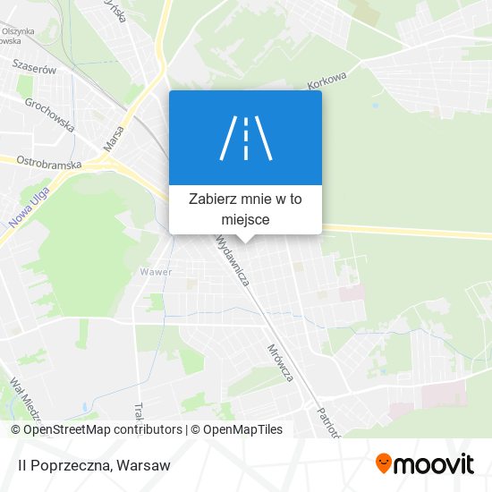 Mapa II Poprzeczna