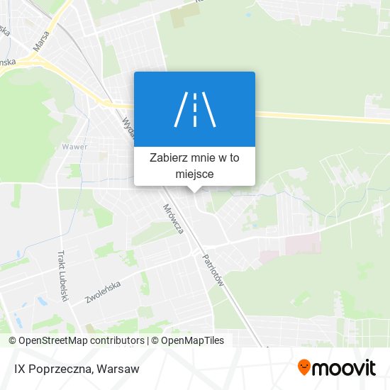 Mapa IX Poprzeczna