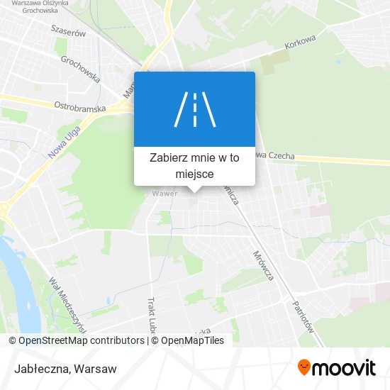 Mapa Jabłeczna