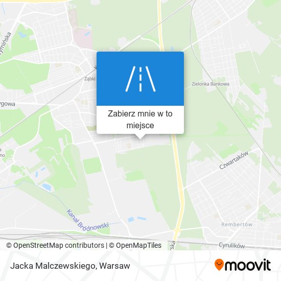 Mapa Jacka Malczewskiego