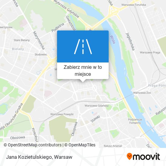 Mapa Jana Kozietulskiego