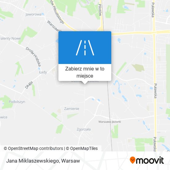 Mapa Jana Miklaszewskiego