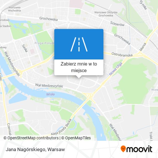 Mapa Jana Nagórskiego